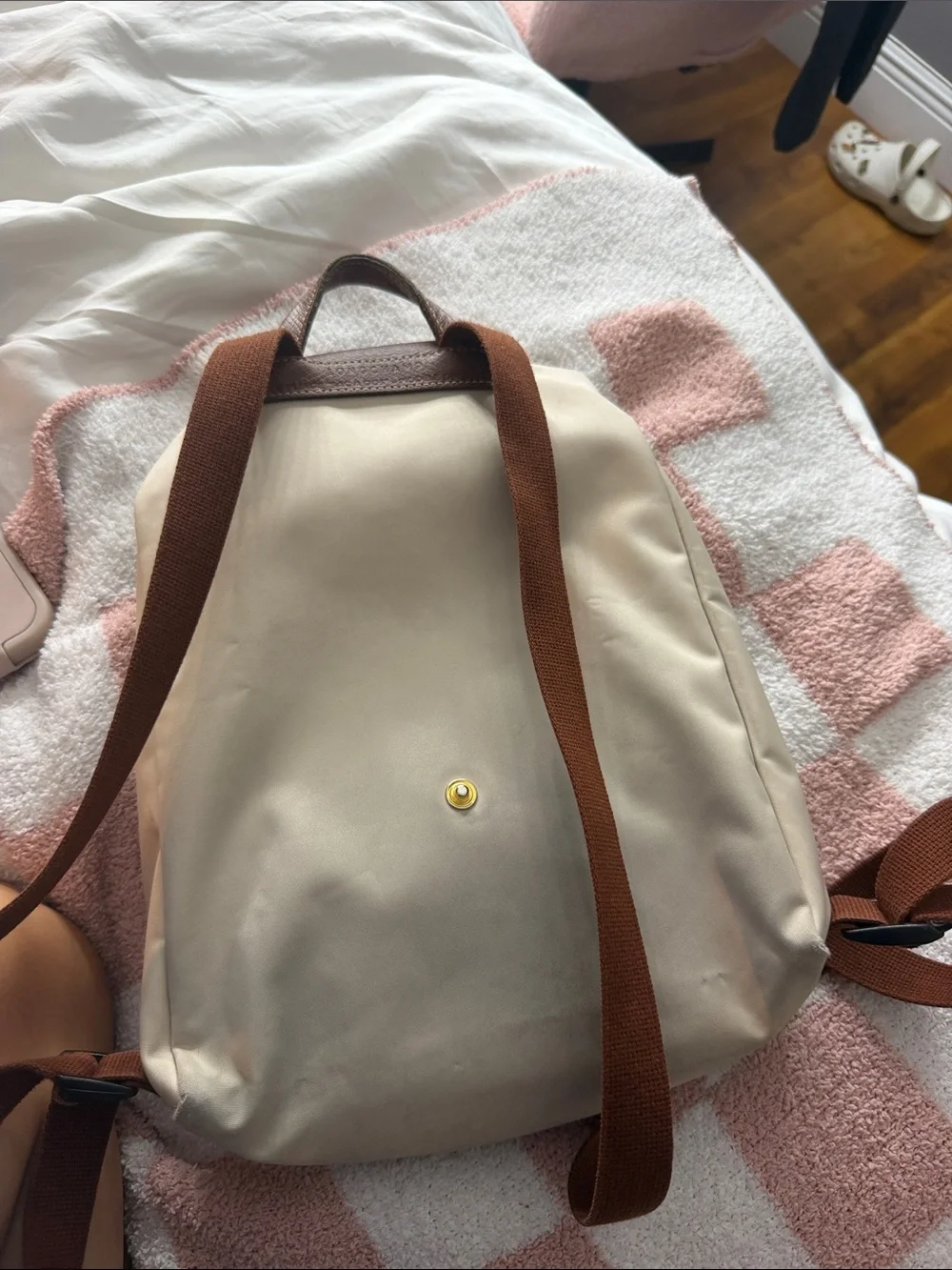 Longchamp compact backpack